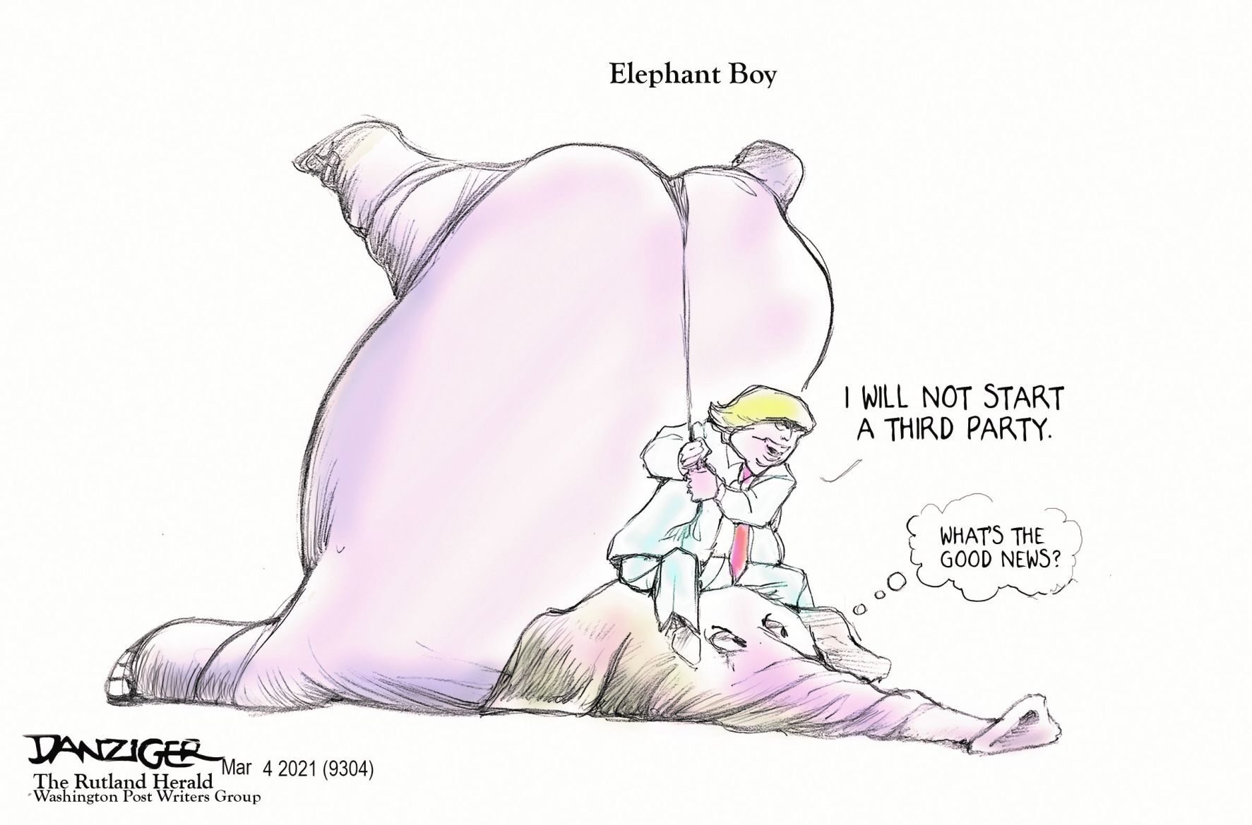 Jeff Danziger cartoon